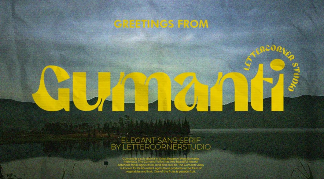 GUMANTI Font