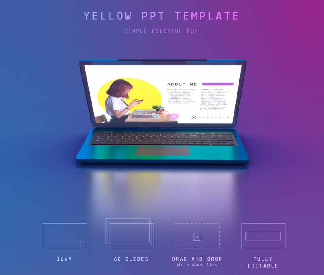 Yellow - Free Keynote Presentation Template