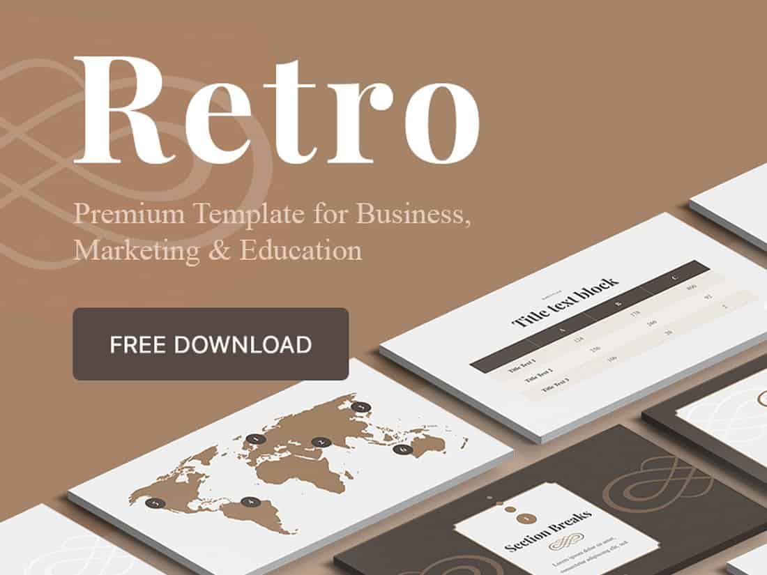 Retro - Keynote & PowerPoint Template