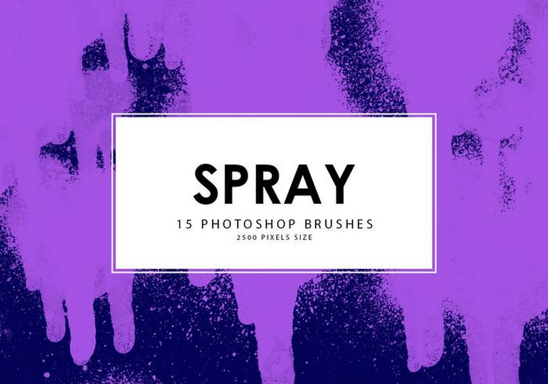 Free Spray Photoshop Brushes