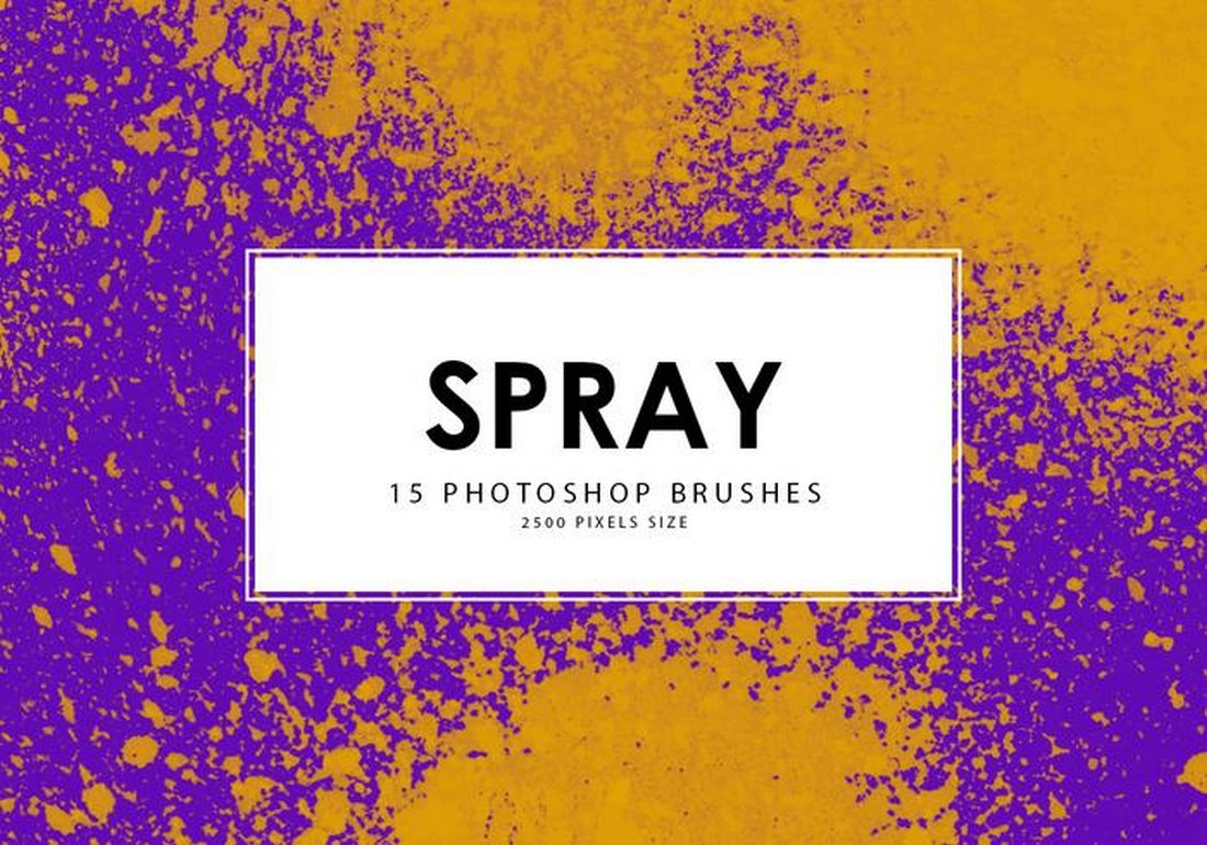 15 Free Spray Photoshop Brushes