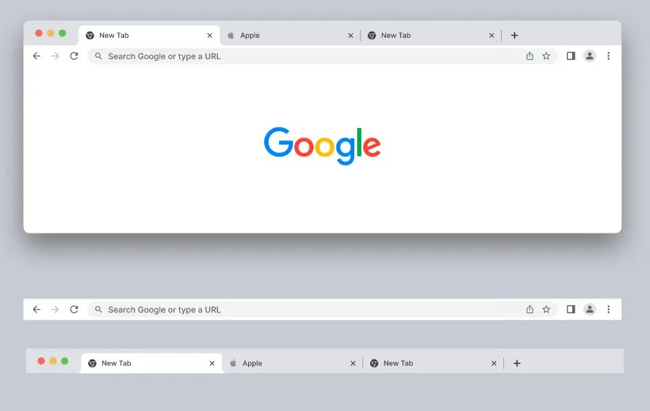 Google Chrome UI Kit