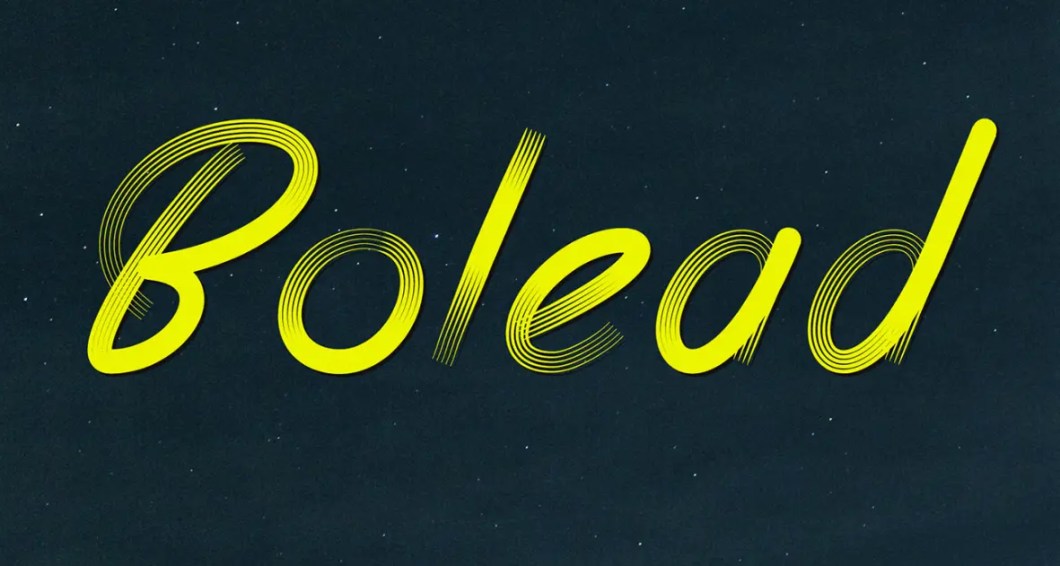 Bolead Display-Schriftart