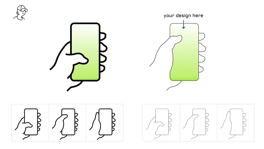 Handillustrationen zur Präsentation deiner Designs