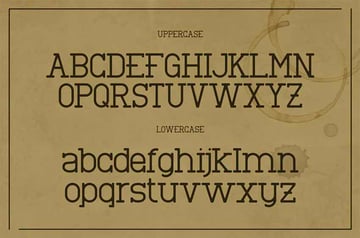 Trioskay Typewriter Font