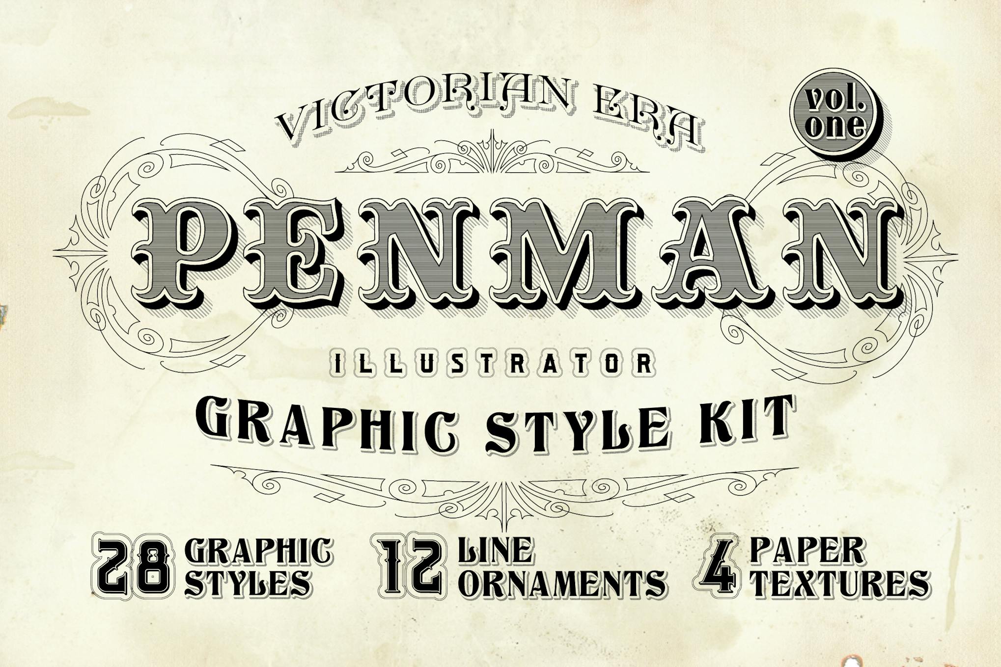 Penman Victorian Illustrator Text Effect