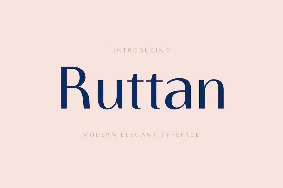 Ruttan - Elegante Logo-Schriftarten