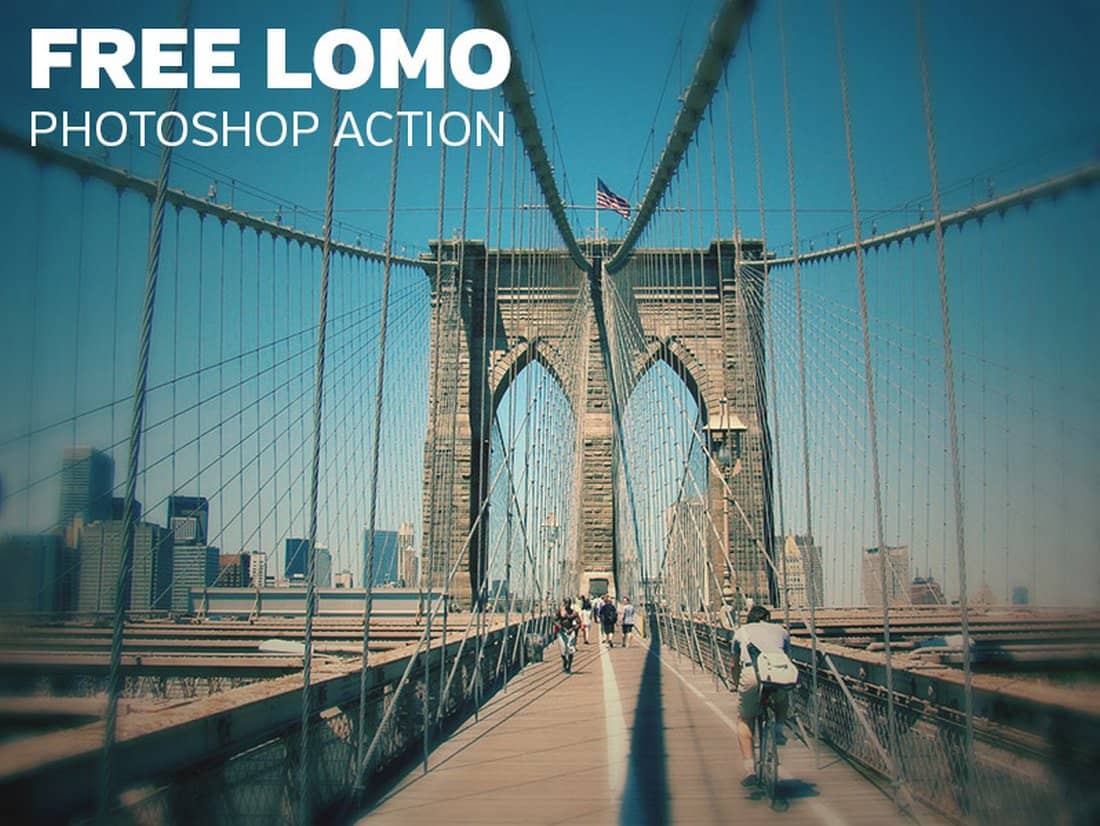 Kostenlose Lomo Photoshop-Aktion