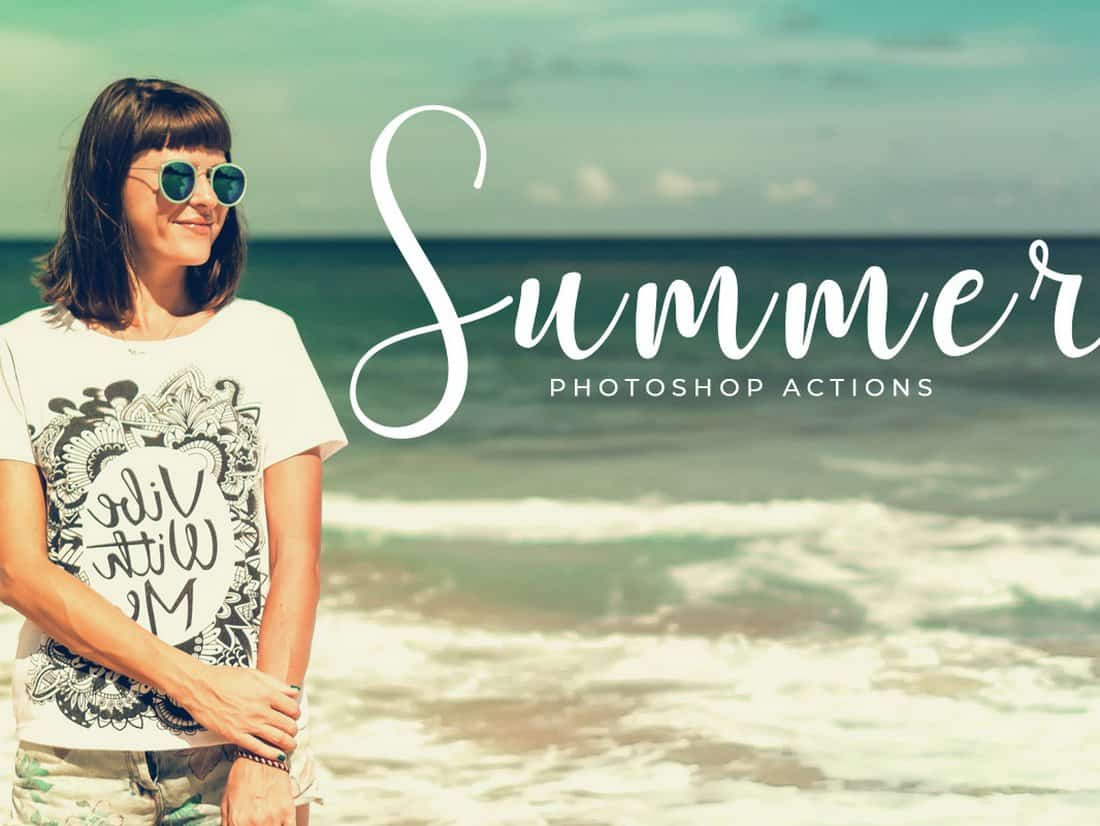 Kostenlose Sommer-Photoshop-Aktionen