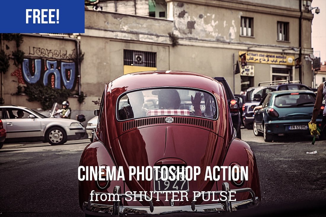 Kostenlose Kino Photoshop-Aktion