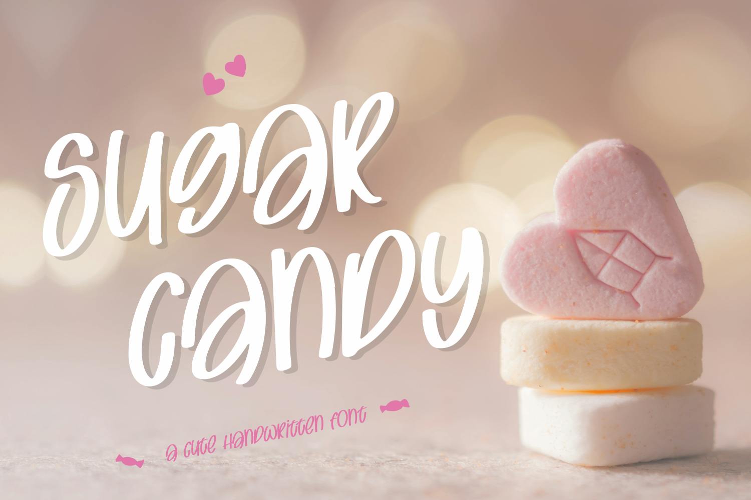 Sugar Candy - Süße und eigenwillige Schriftart
