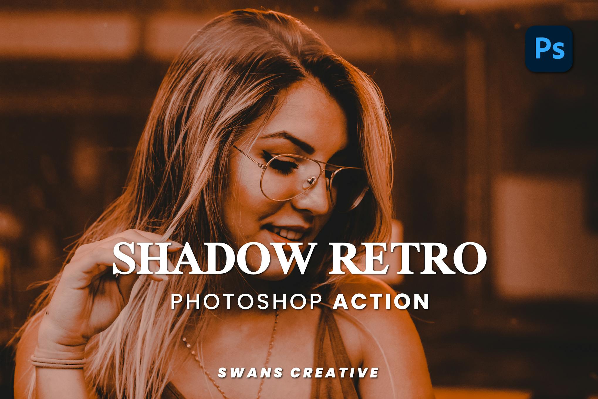 Shadow Retro Photoshop-Aktion