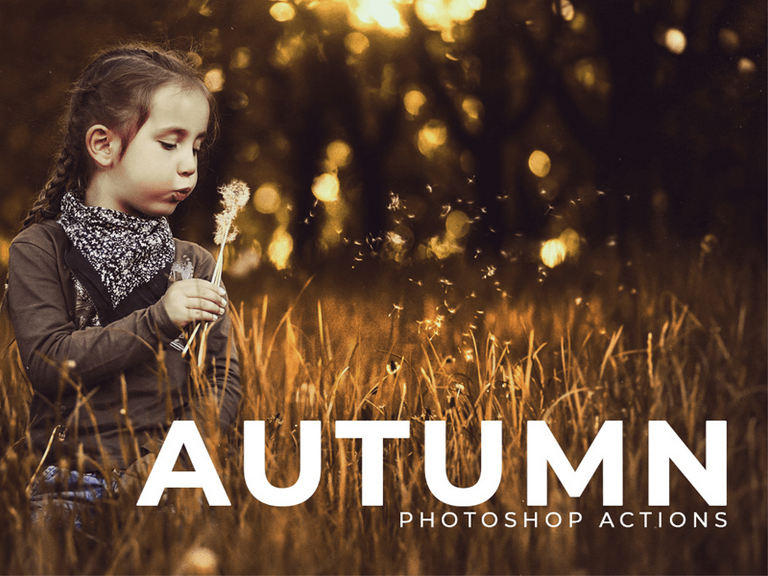 50 Kostenlose Herbst-Photoshop-Aktionen