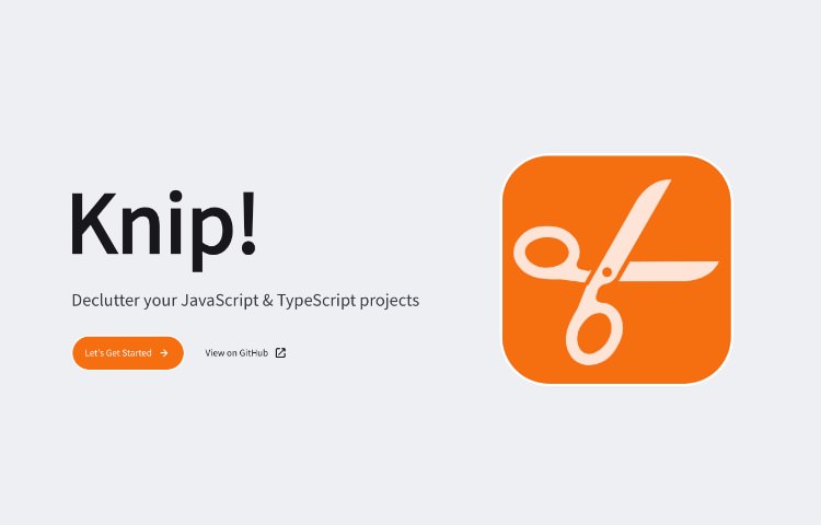 Knip Code-Management-Tool für JavaScript und TypeScript