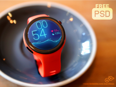 Mockup Moto360 Sport