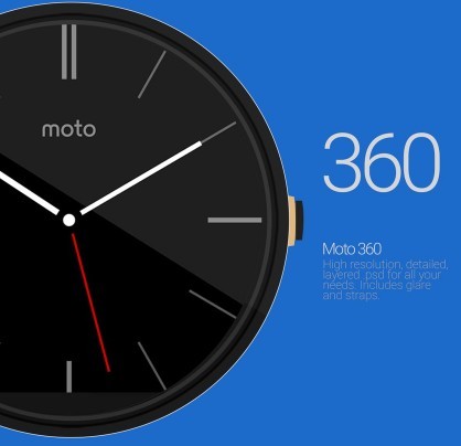 Moto 360 PSD