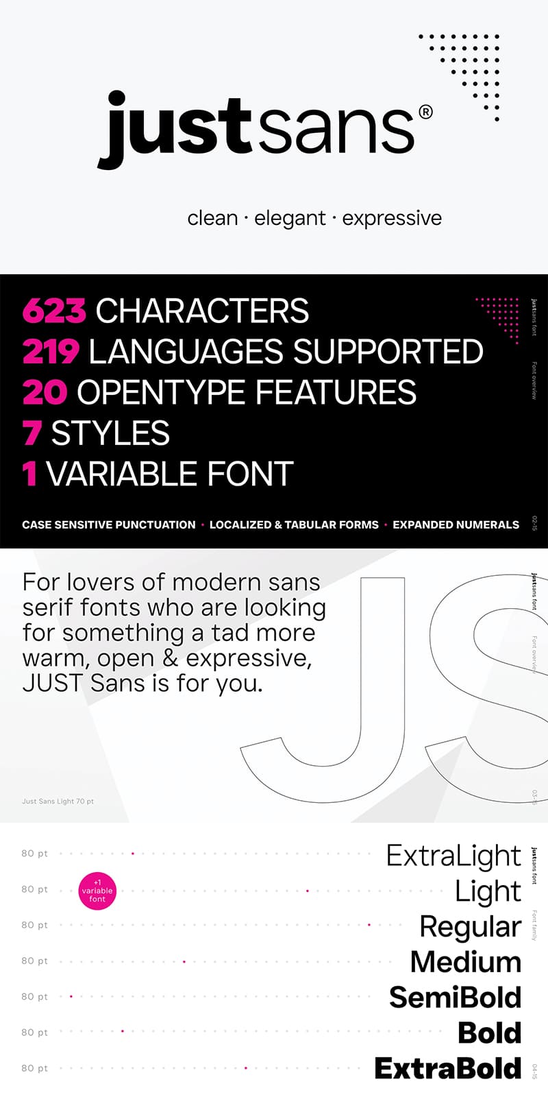 Just Sans Free Font