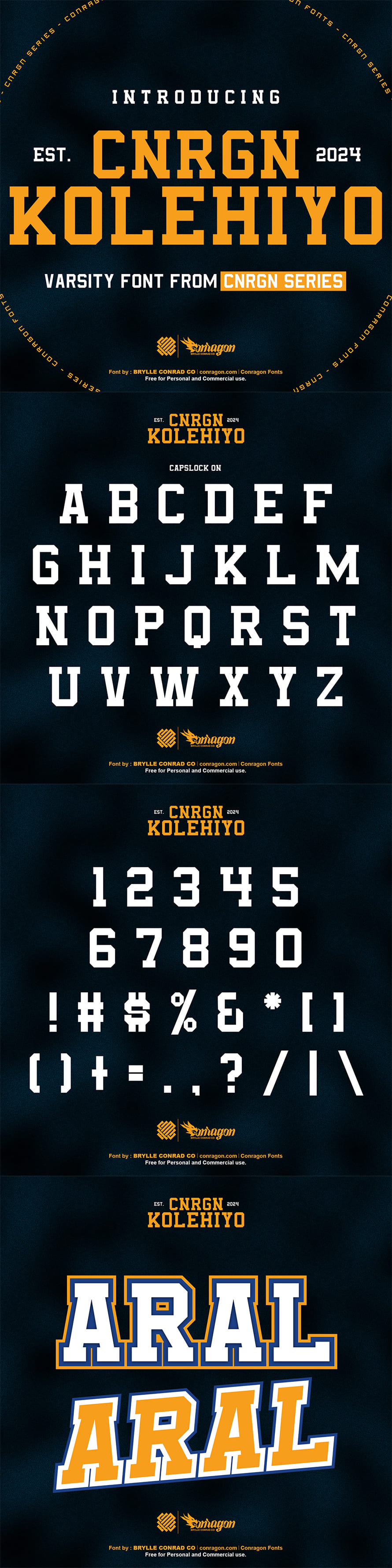 Conragon Font