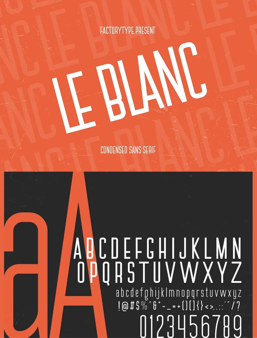 LeBlanc Free Font