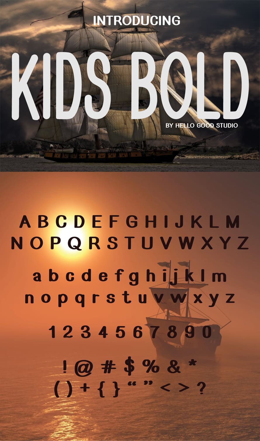 Kids Bold Free Font