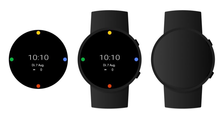 Google Wear OS Vorlage