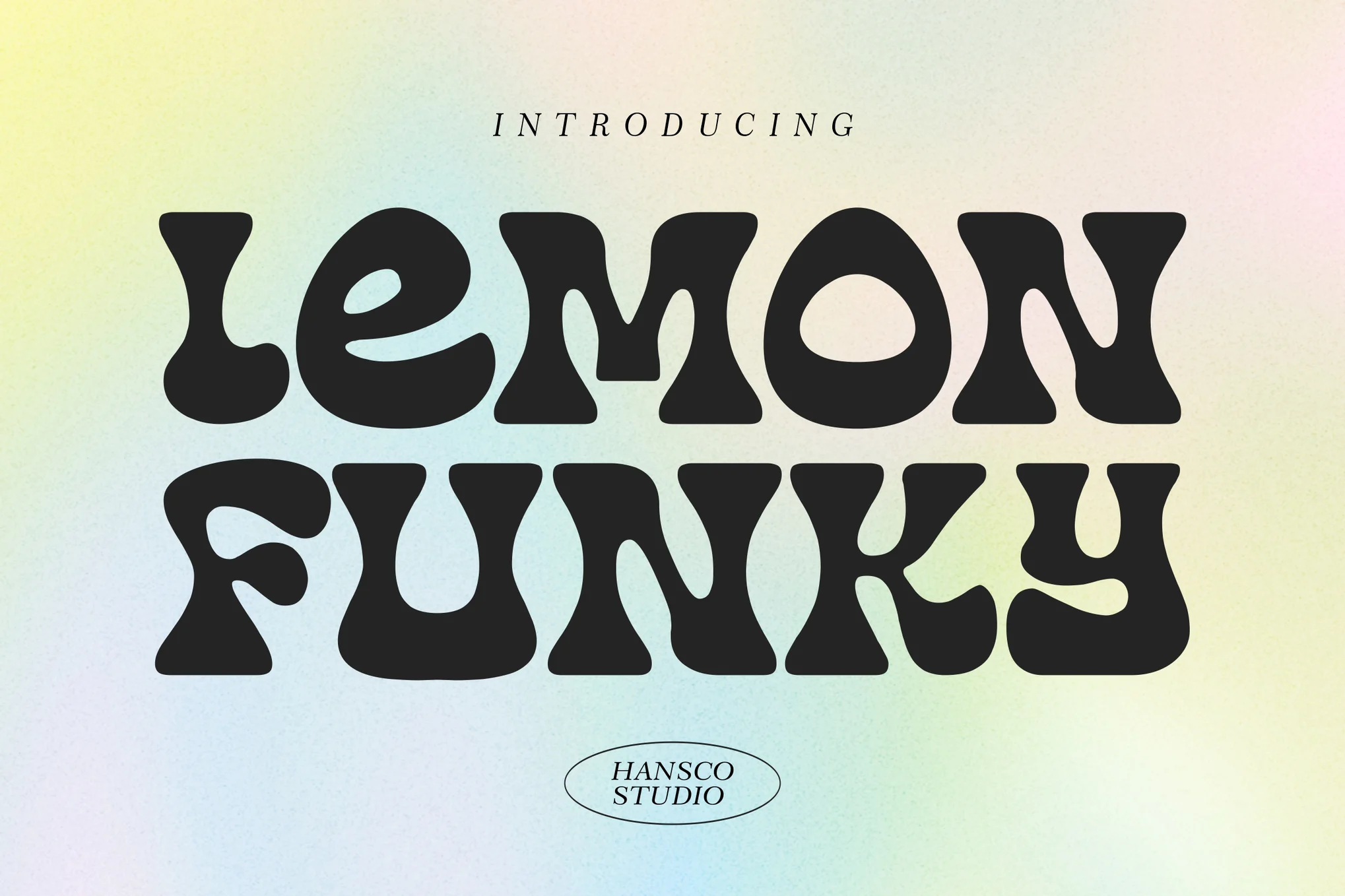 Lemon Funky - Psychedelic Font