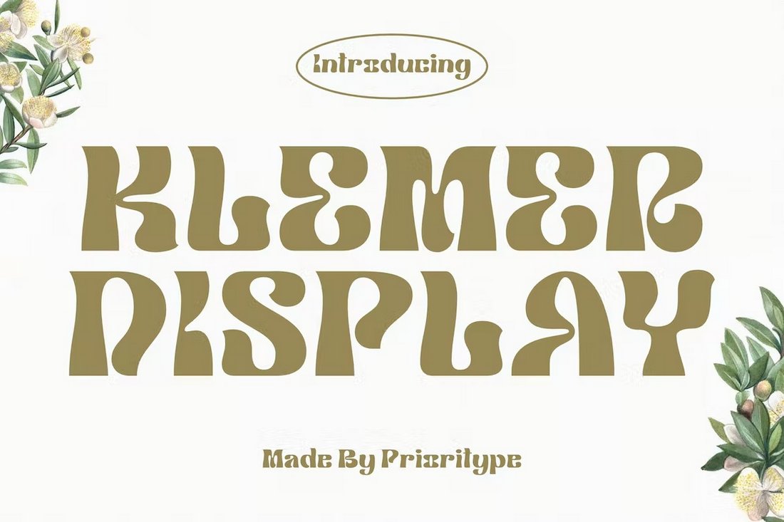 Klemer Display - Psychedelic Font