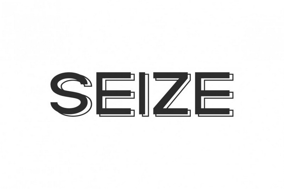 Seize - Free Shadow Font