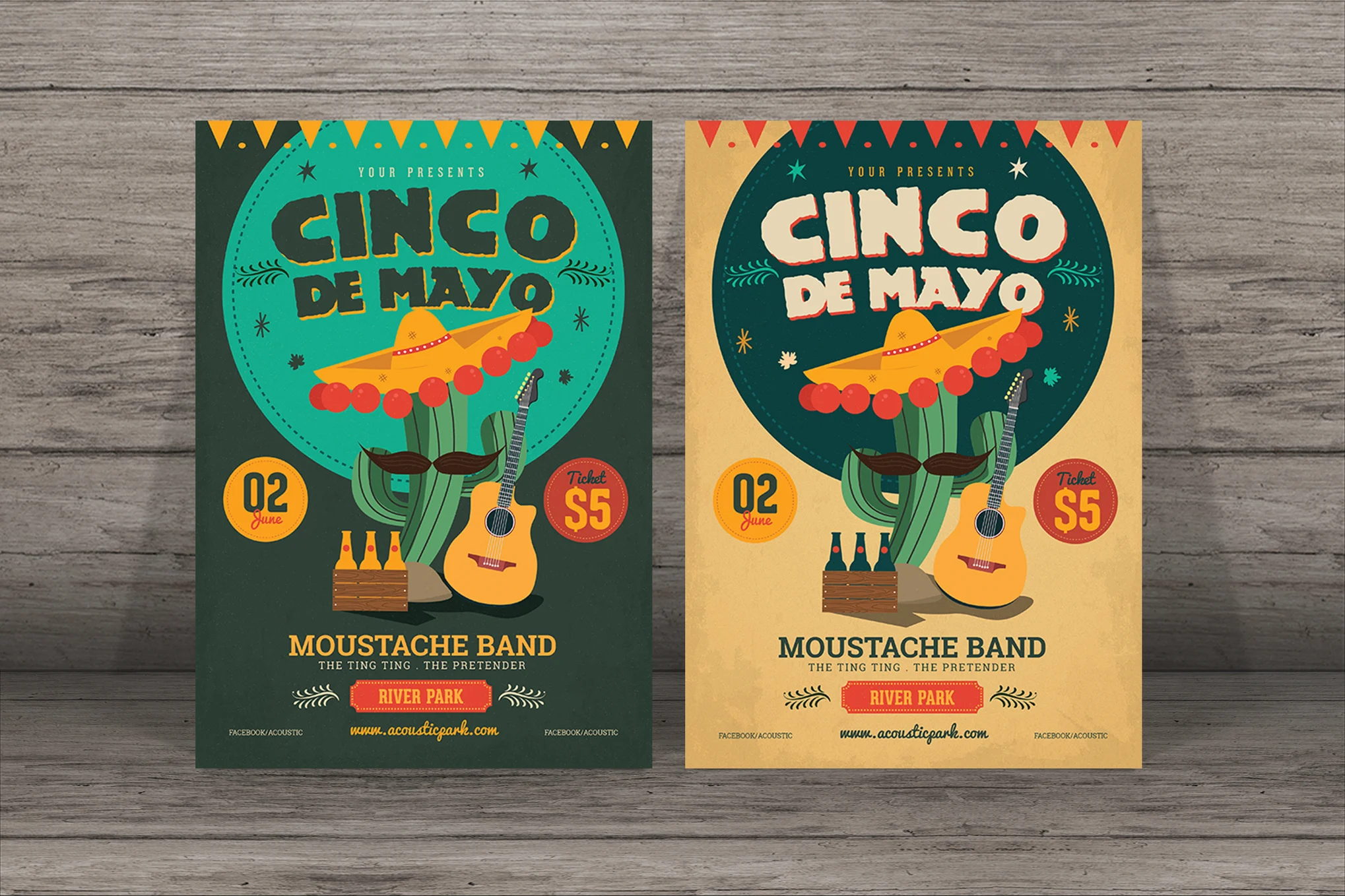 Creative Cinco de Mayo Flyer Template