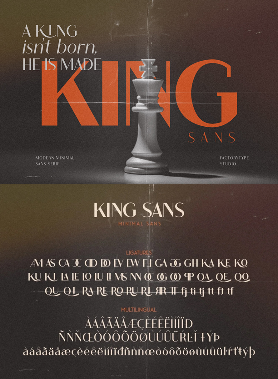 King Sans Free Font