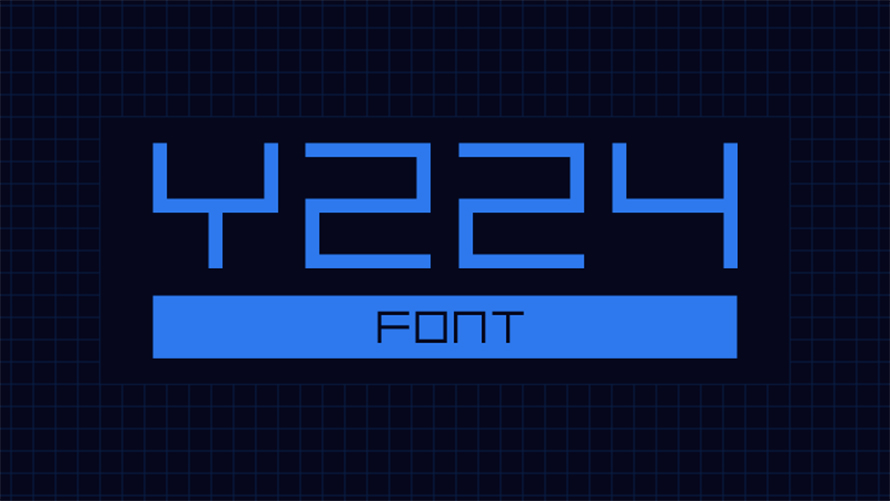 Y224 Free Font