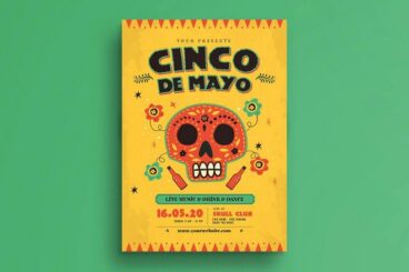 25+ Best Cinco De Mayo Templates: Flyers, Invitations, Posters & More